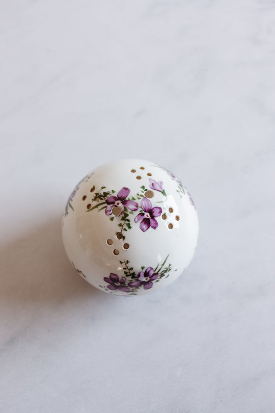 vintage hammersley bone china potpourri ball