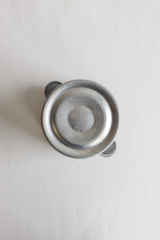 vintage french aluminum champagne "charles de fère" bucket