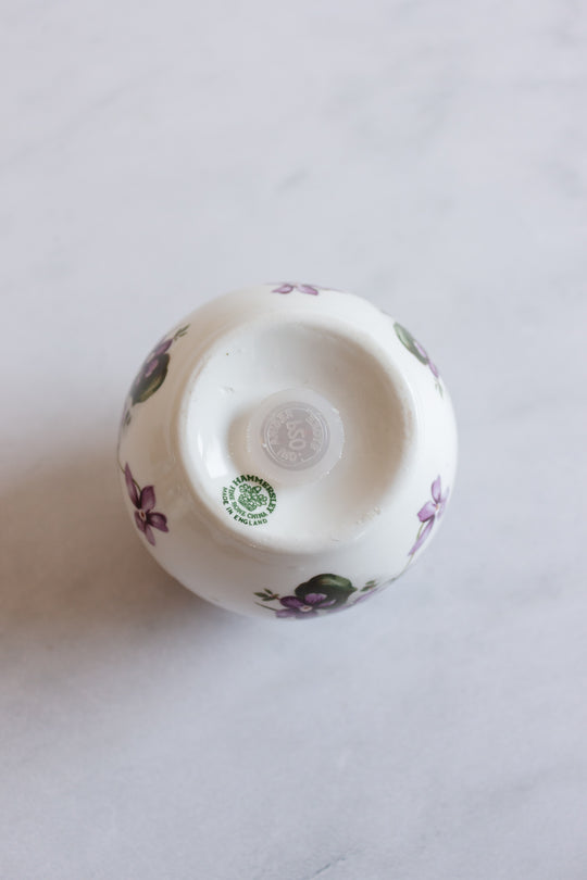 vintage hammersley bone china potpourri ball