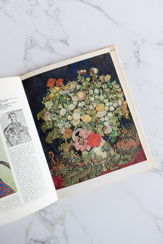 set of 5 vintage Italian art books - Degas, Cézanne, Toulouse-Lautrec, Gauguin, and Van Gogh