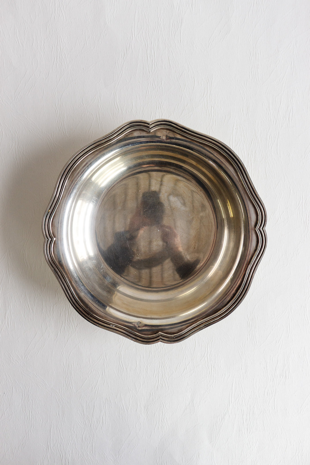 plasait ofèvre silverplate bowl with "poinçons"