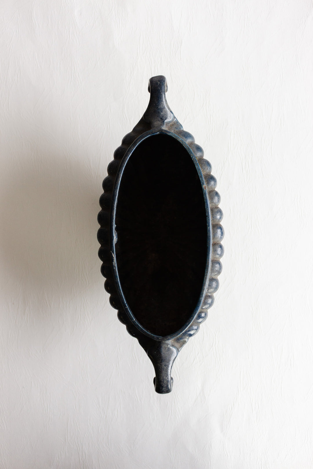 antique french cast iron jardinere