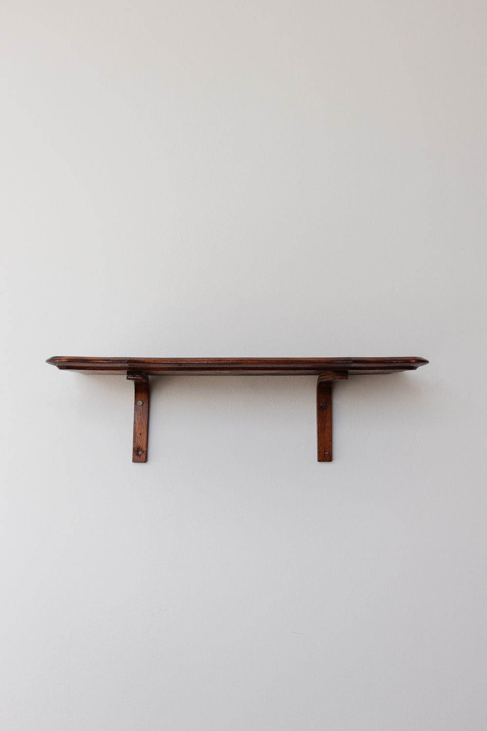 vintage french classic wooden shelf