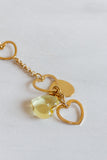vintage french Lalique crystal pendant necklace