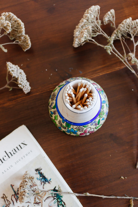 rare antique french émaux de longwy match striker