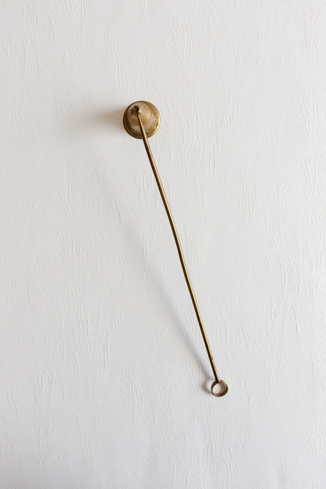 classic vintage french brass candle snuffer