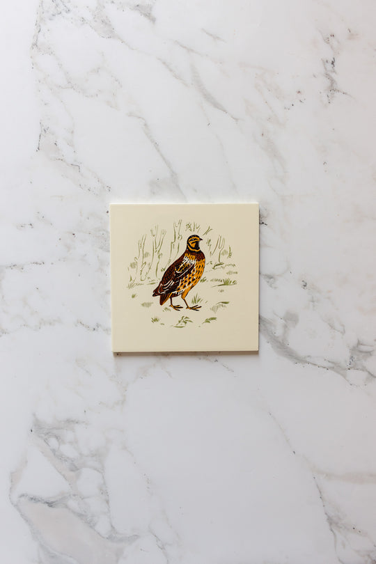 midcentury french ceramic gien hunting themes tiles