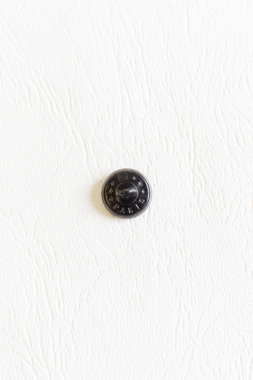 rare antique french zinc and iron hunting button