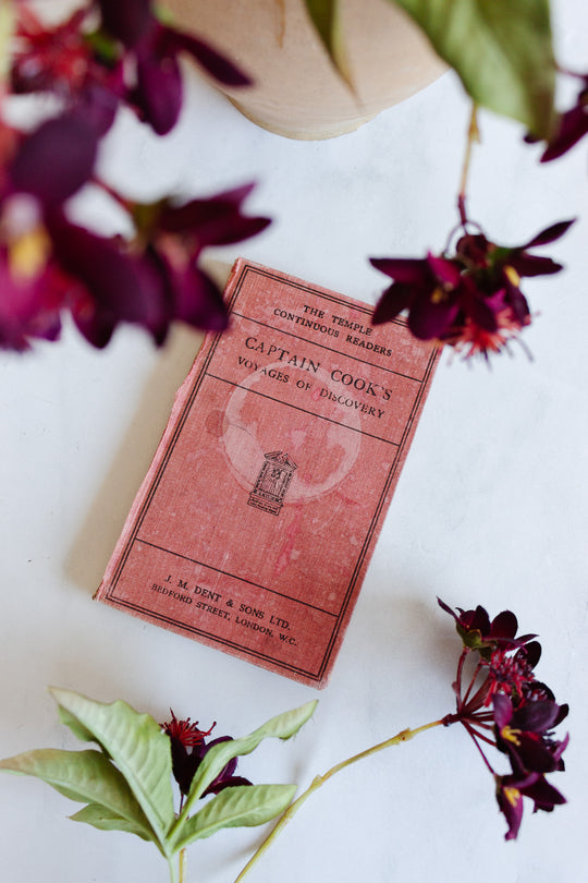 Captain cook's voyages of discovery hardcover book