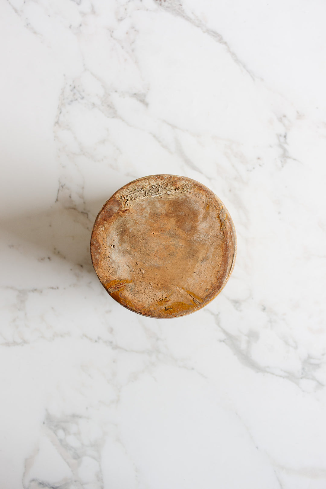 antique french glazed stoneware pot