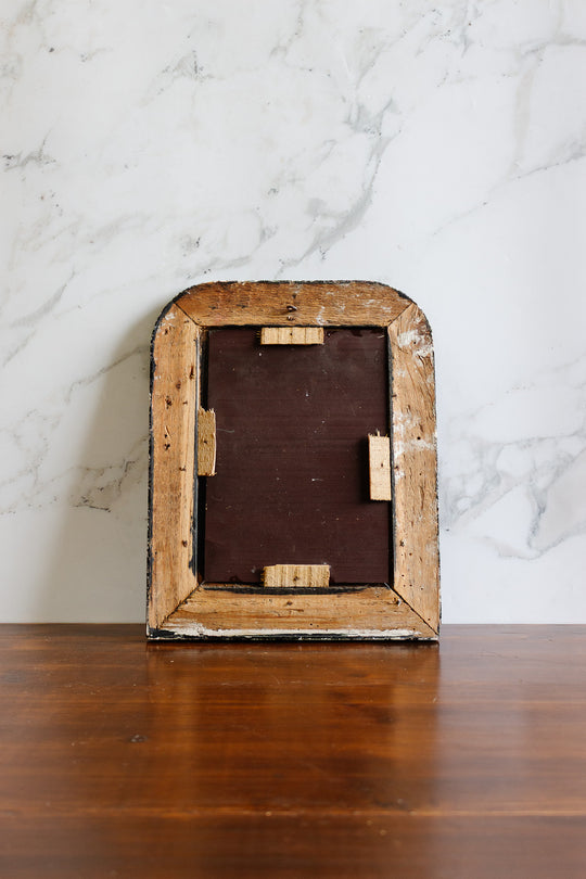 antique french faux tortoise shell louis philippe mirror