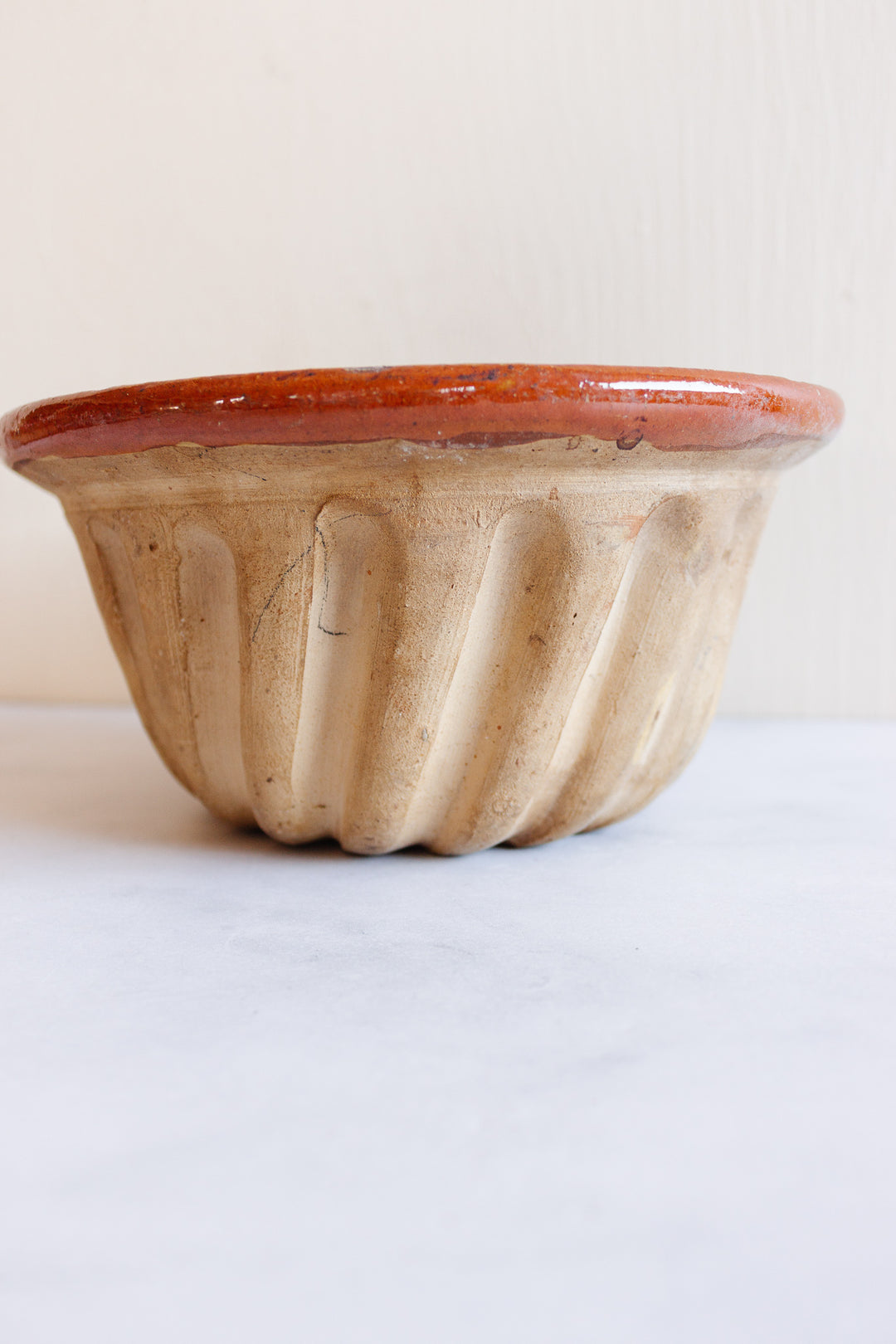 antique french terra cotta boulangerie Kouglaf baking molds