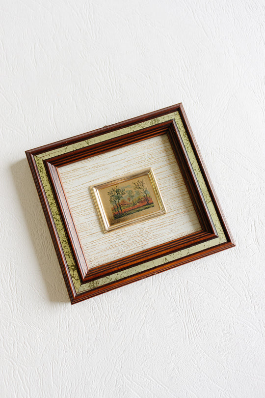 vintage italian 23k lithograph paintings