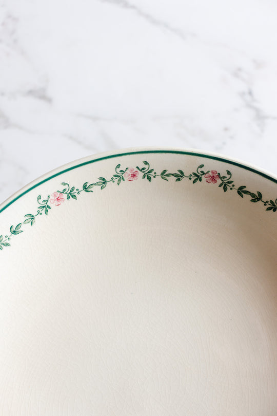 antique french longwy "compotier"