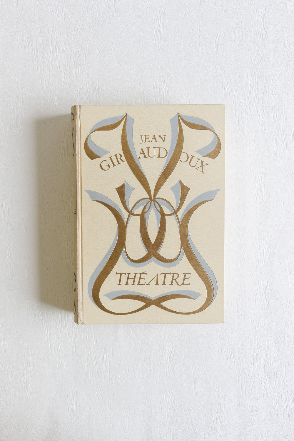 midcentury french hardcover books "théâtre tome i et ii" by Jean Giraudoux