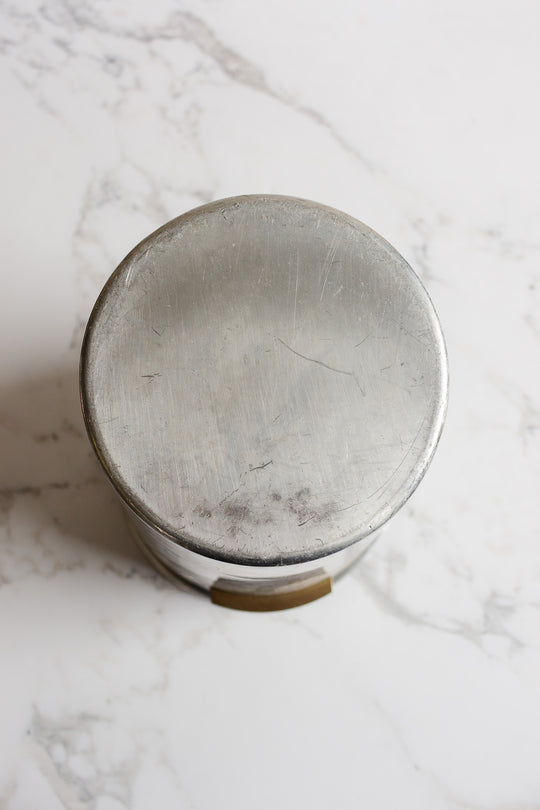 vintage french aluminum deutz champagne bucket