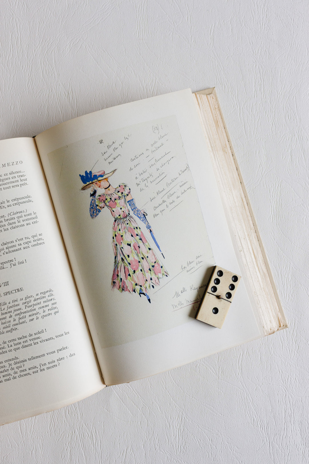 midcentury french hardcover books "théâtre tome i et ii" by Jean Giraudoux