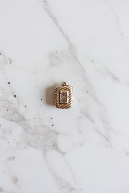 rare 1870s german silver and carved obsidian intaglio locket