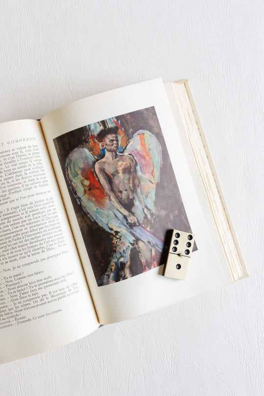 midcentury french hardcover books "théâtre tome i et ii" by Jean Giraudoux