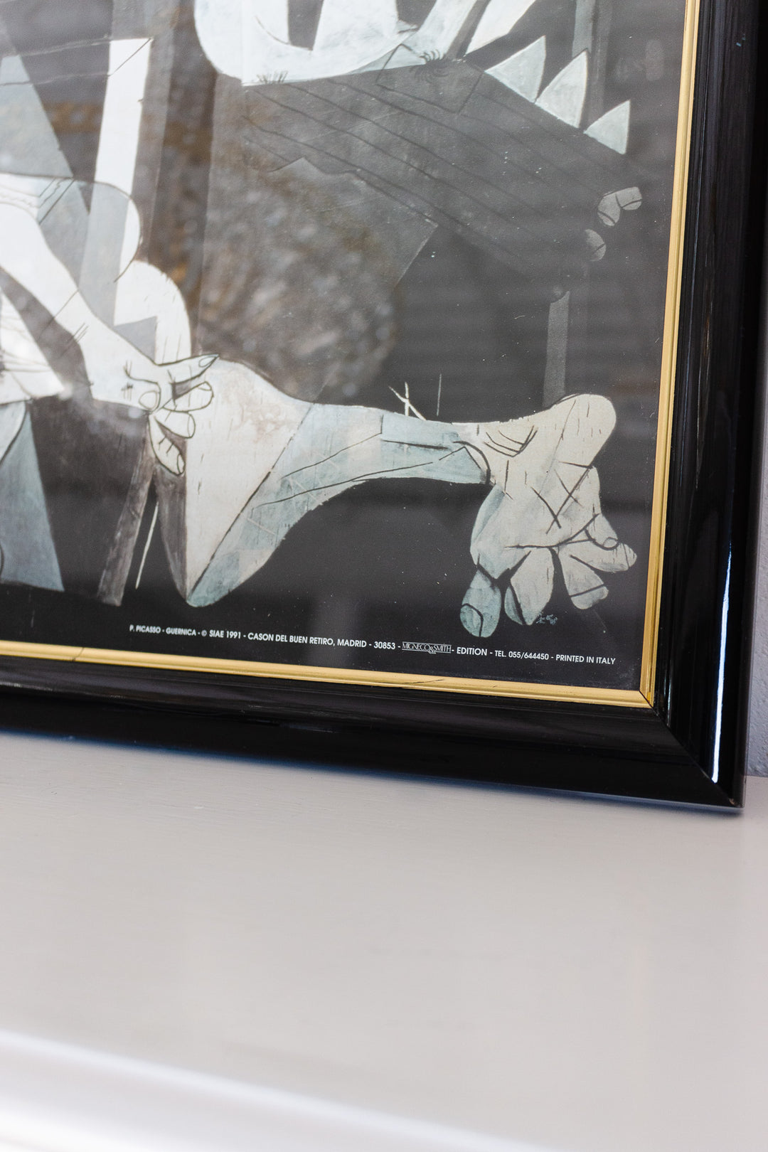 vintage framed poster: “Guernica”, Picasso
