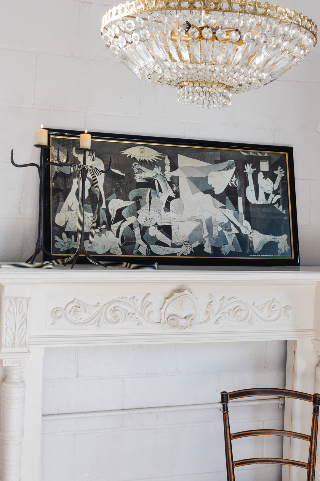 vintage framed poster: “Guernica”, Picasso