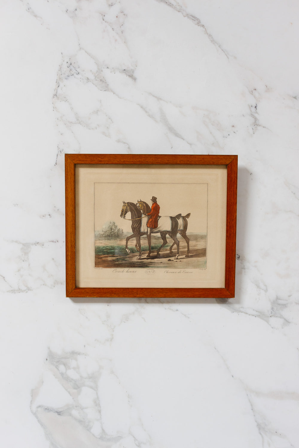 antique french equestrian hand coloured engravings by carle vernet