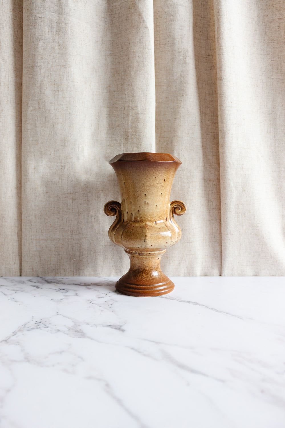 midcentury German Medici urn pottery