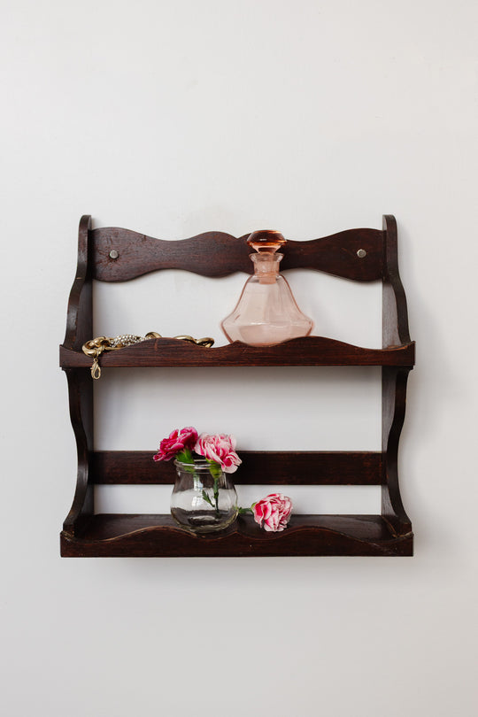 vintage french wall mounted étagère