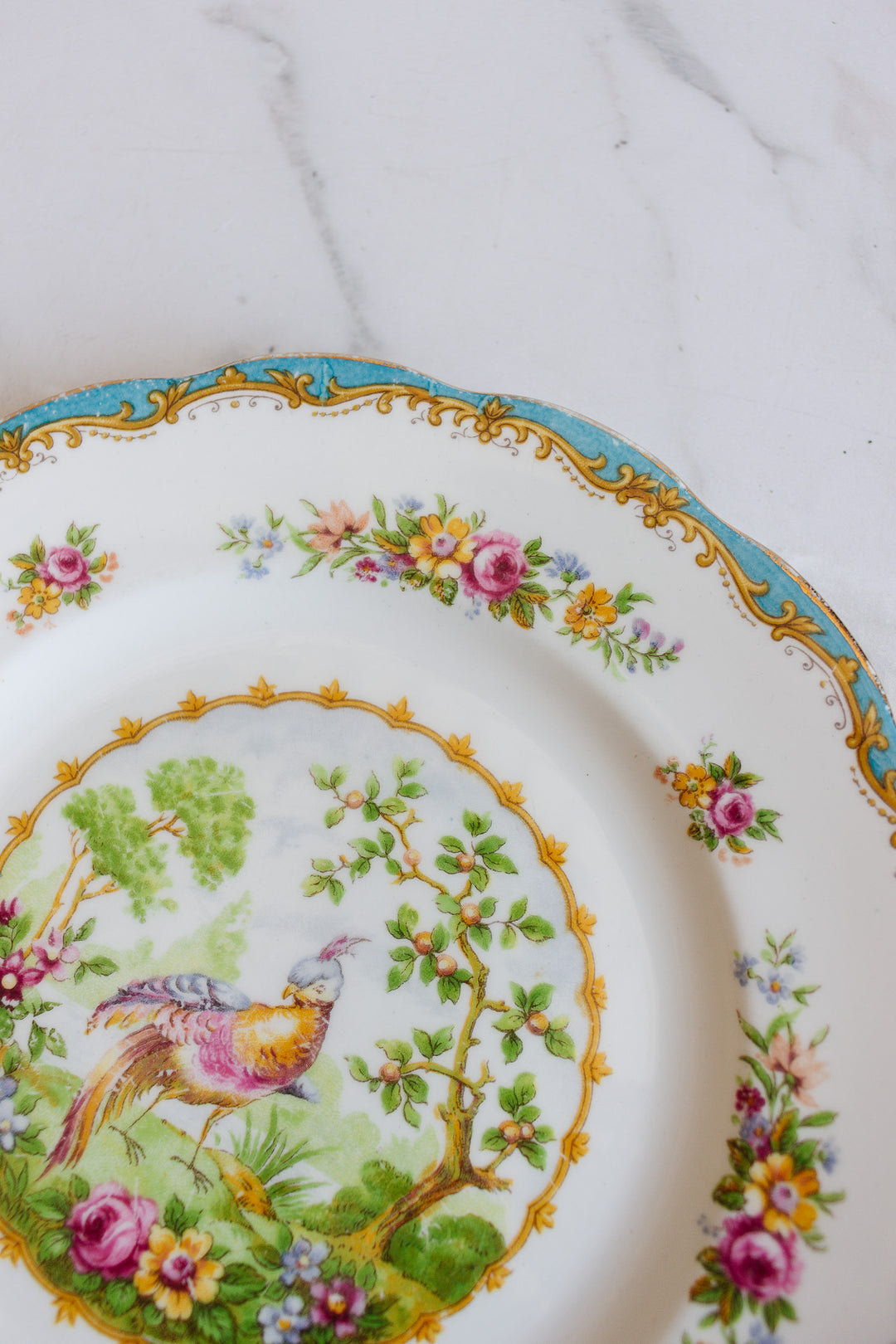 set of 4 royal albert Chelsea bread plates