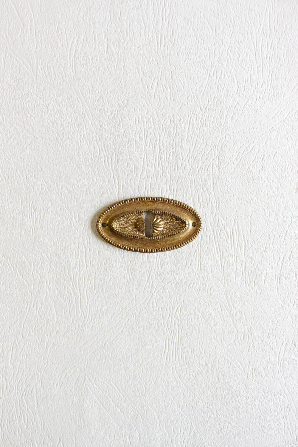 antique french keyhole escutcheon