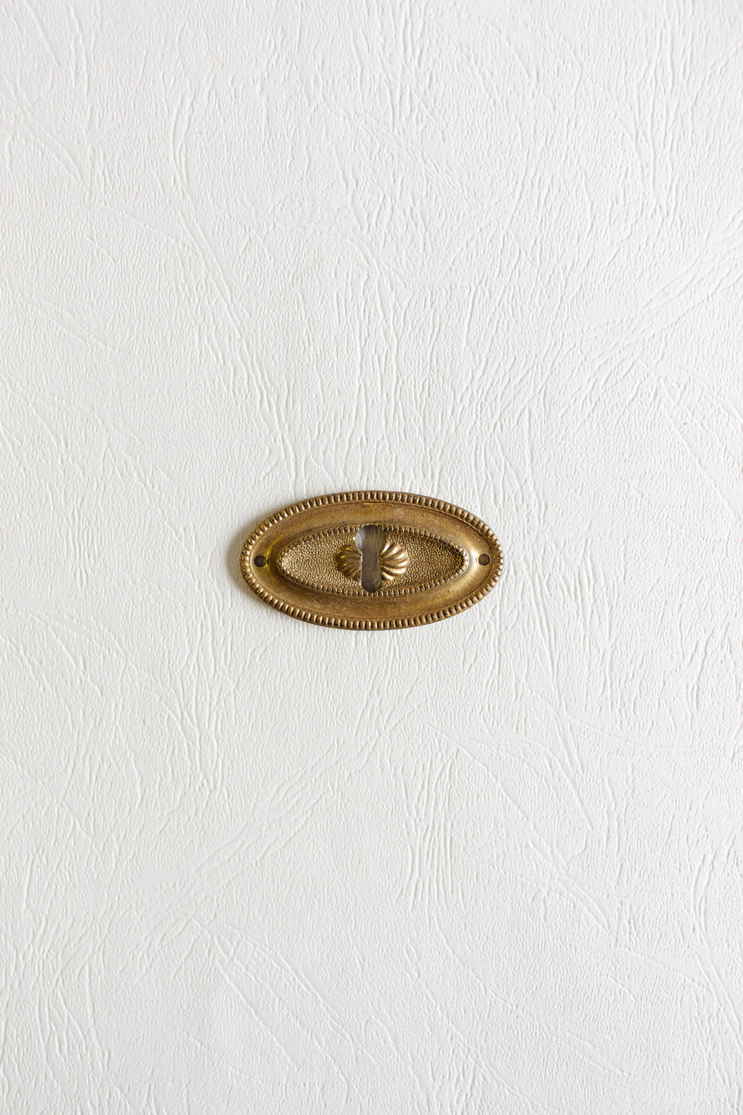 antique french keyhole escutcheon