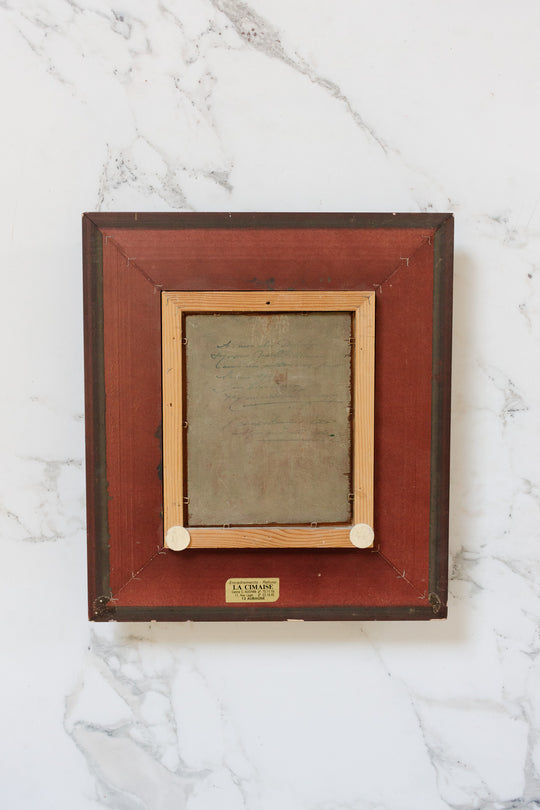 à travers les arbres