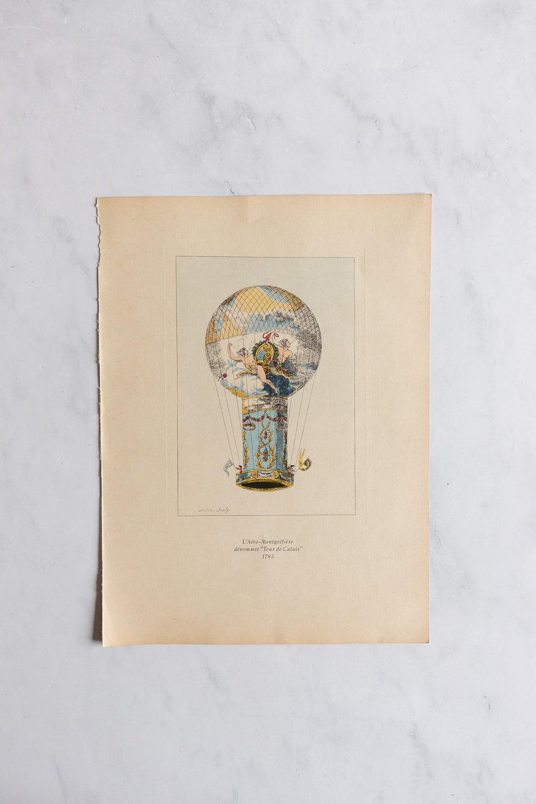 midcentury lithograph plates, “Balloons”