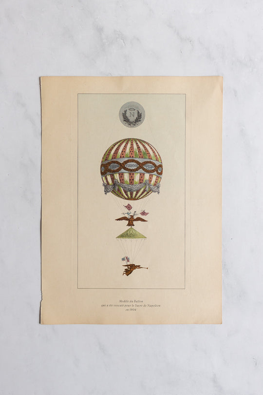 midcentury lithograph plates, “Balloons”