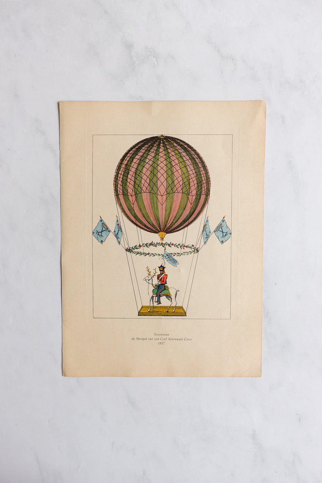 midcentury lithograph plates, “Balloons”