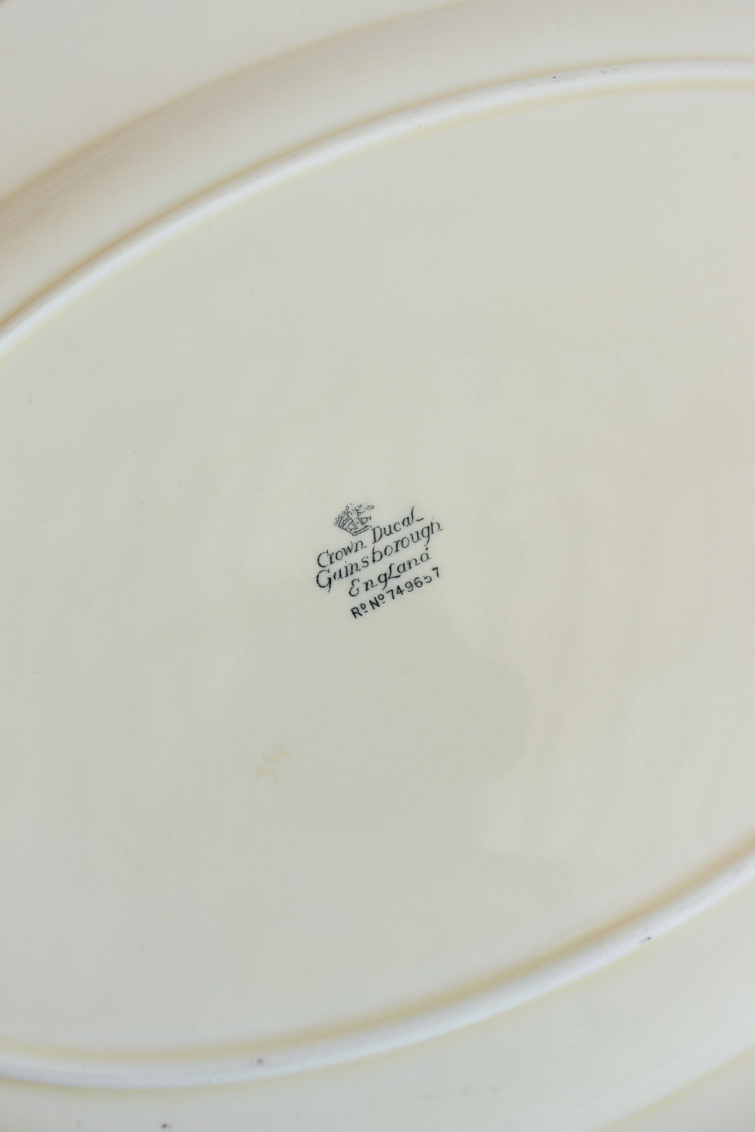 1930s crown ducal gainsborough platter and bowl