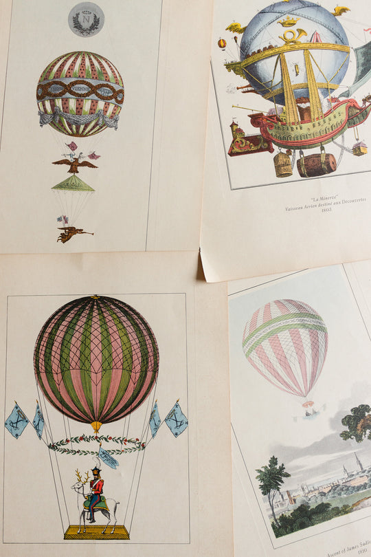 midcentury lithograph plates, “Balloons”