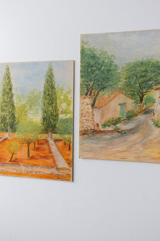 arbres dans le jardin