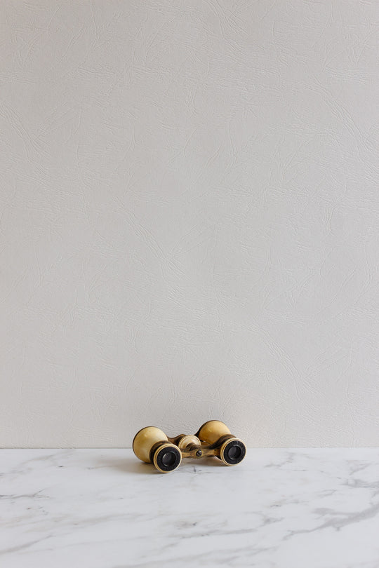 elegant french ivory opera glasses by “jumelles duchesse"