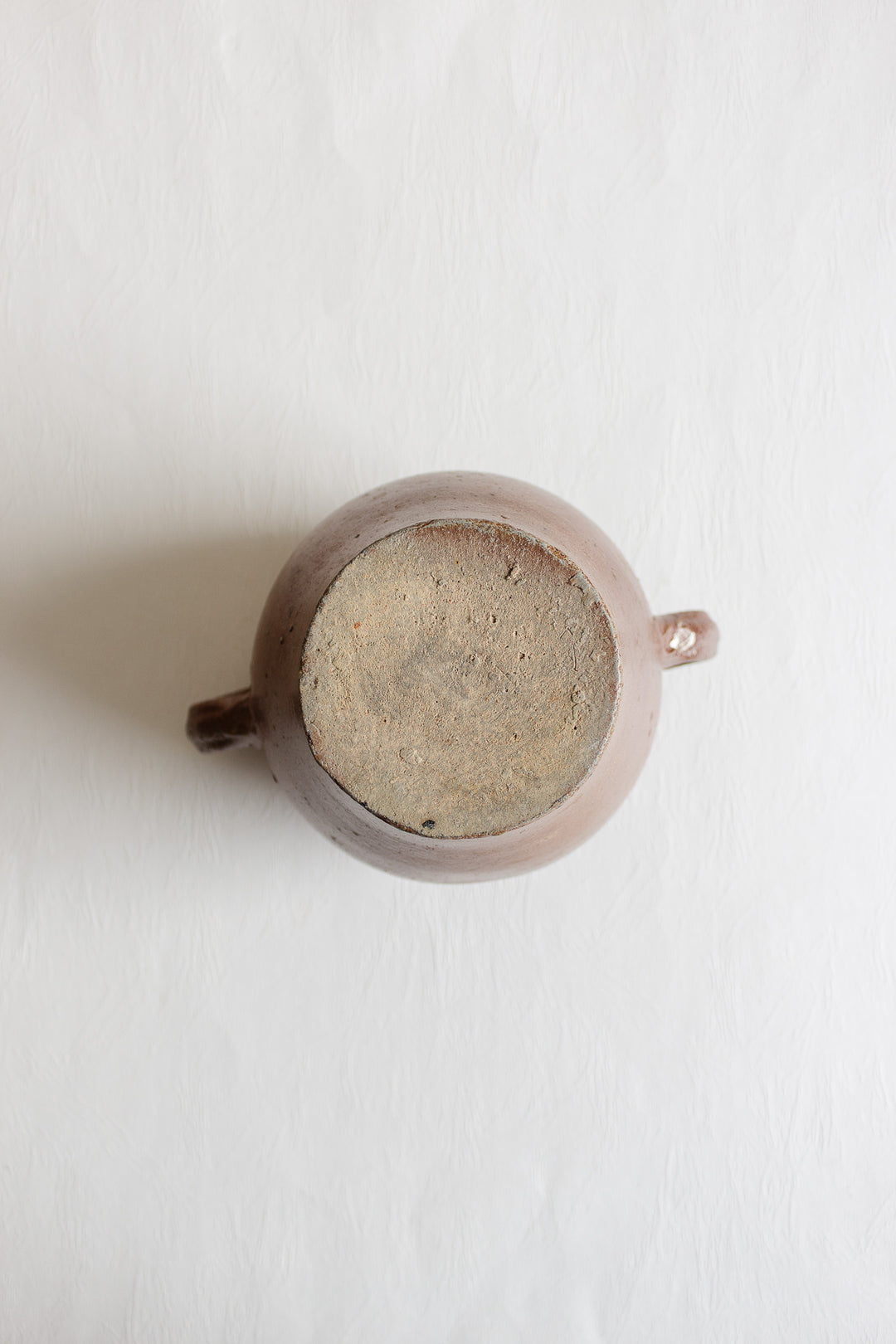 antique french double handled confit pot