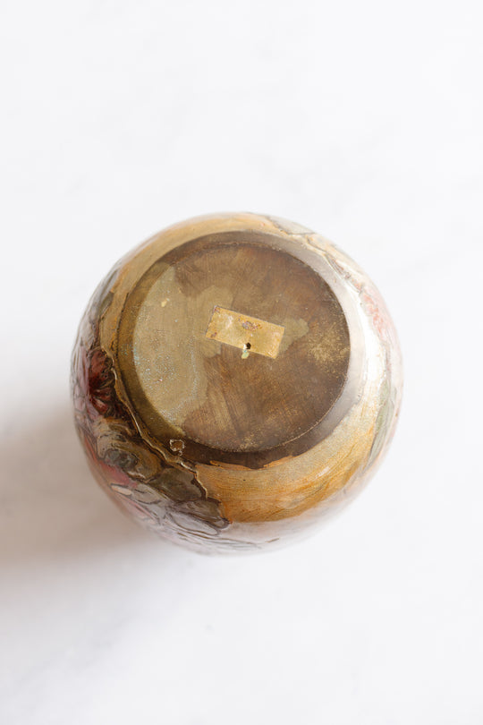 vintage french cloisonné vase