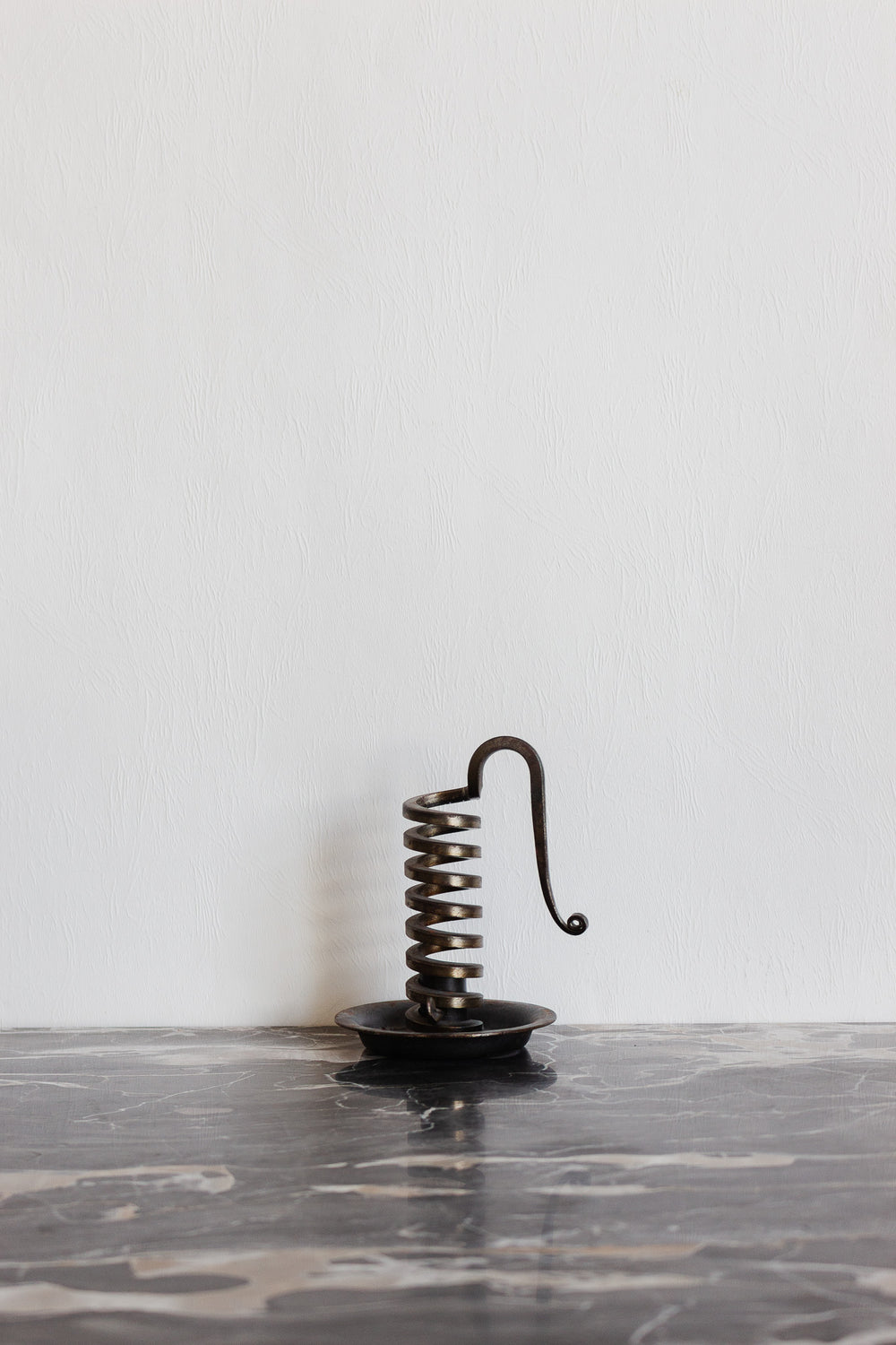 antique french bourgogne buillot "rat de cave" candlestick