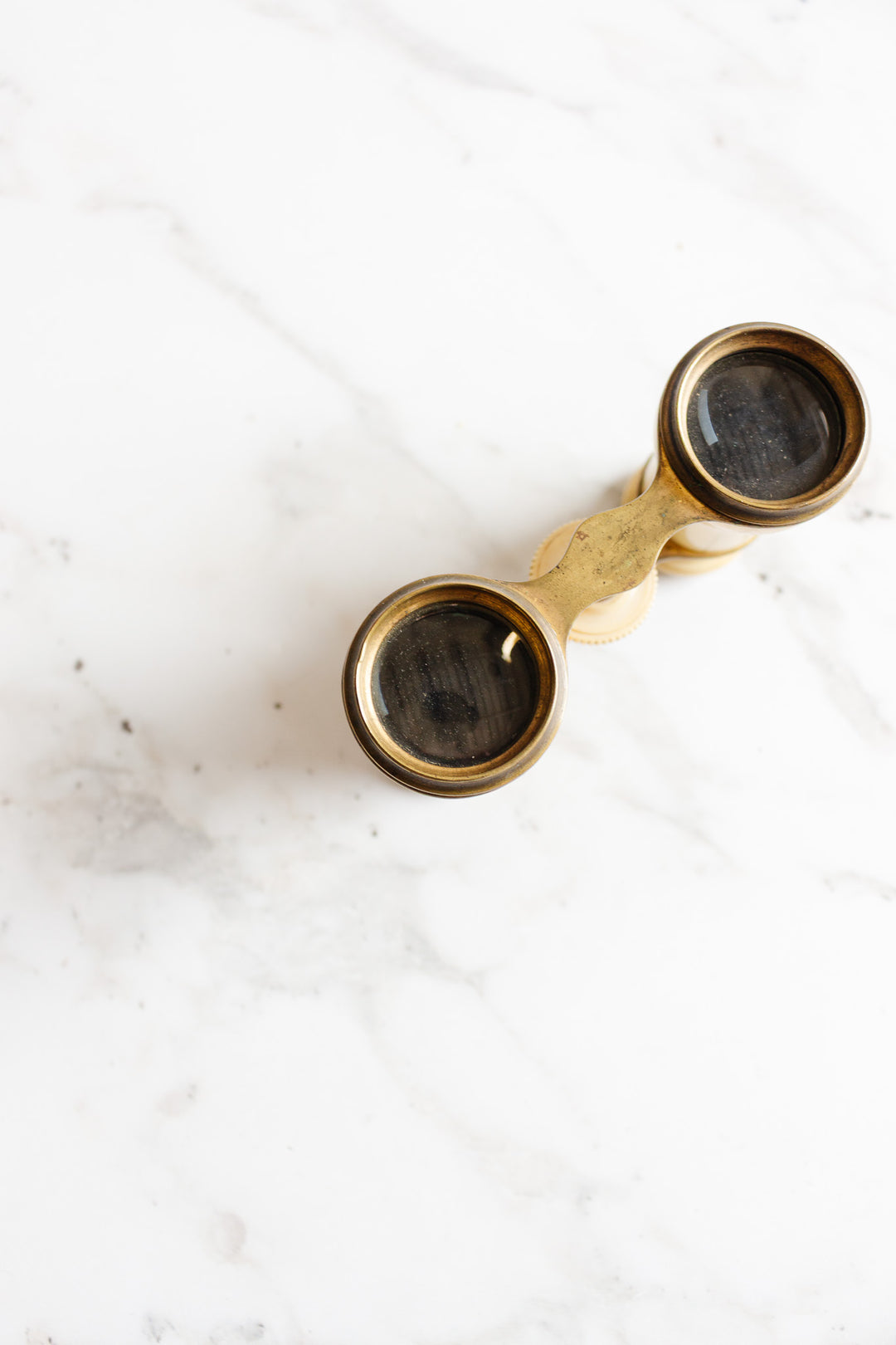 elegant french ivory opera glasses by “jumelles duchesse"