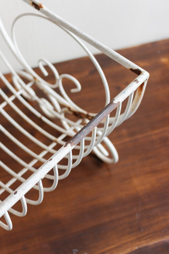 vintage french two layered dish drying rack