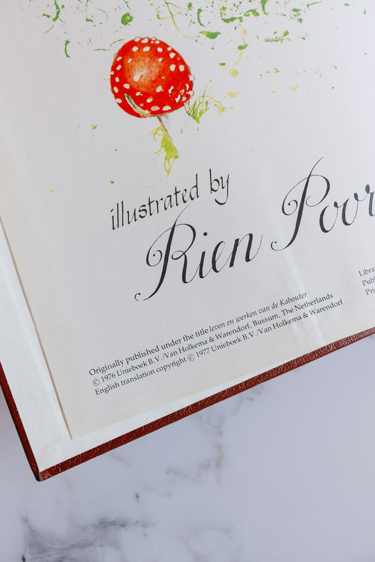 vintage coffee table book, "gnomes"