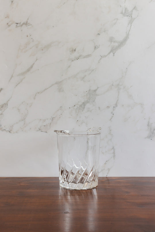 vintage french glass ice bucket