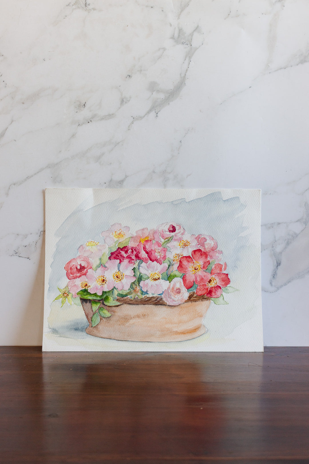 panier de fleurs