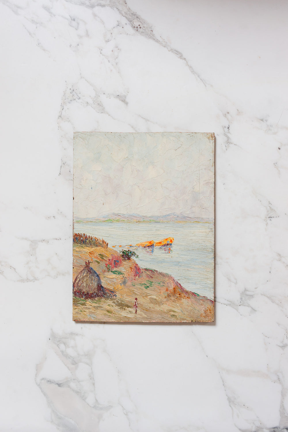 le bord de mer tranquille