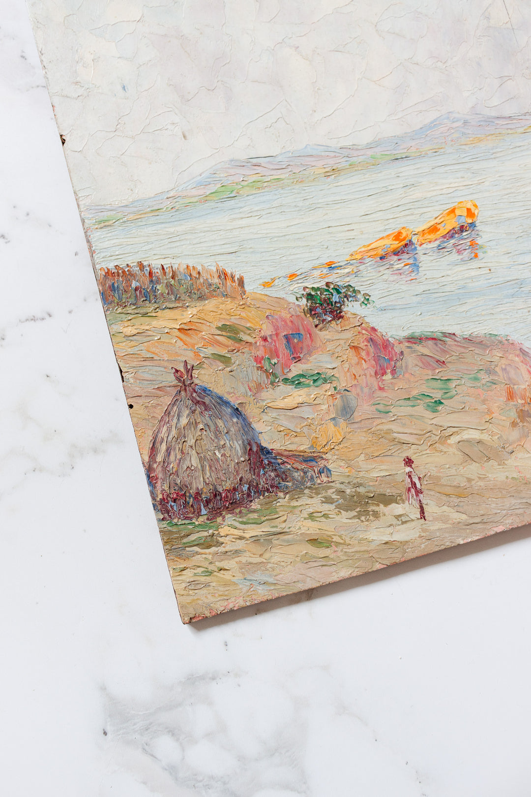 le bord de mer tranquille