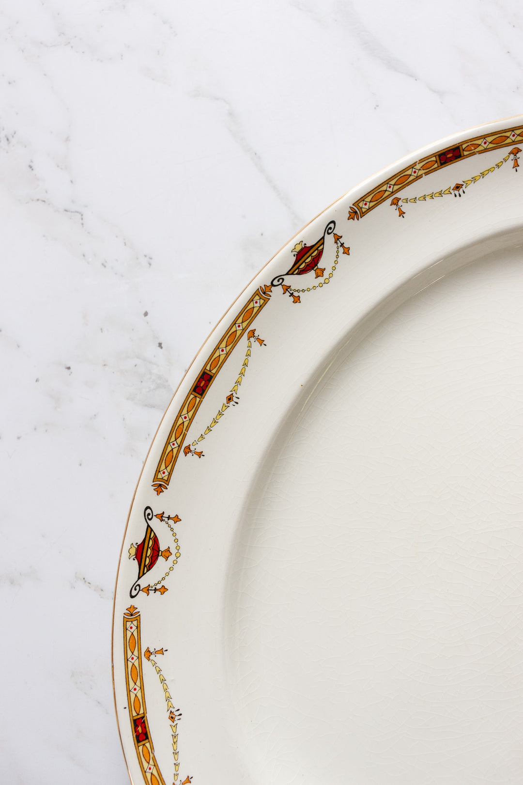 bridgwood & sons "coronation surrey" oval serving platter